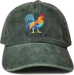Embroidered Rooster Hats
